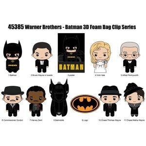 Monogram - Batman Anniversary 3D Foam Bag Clip